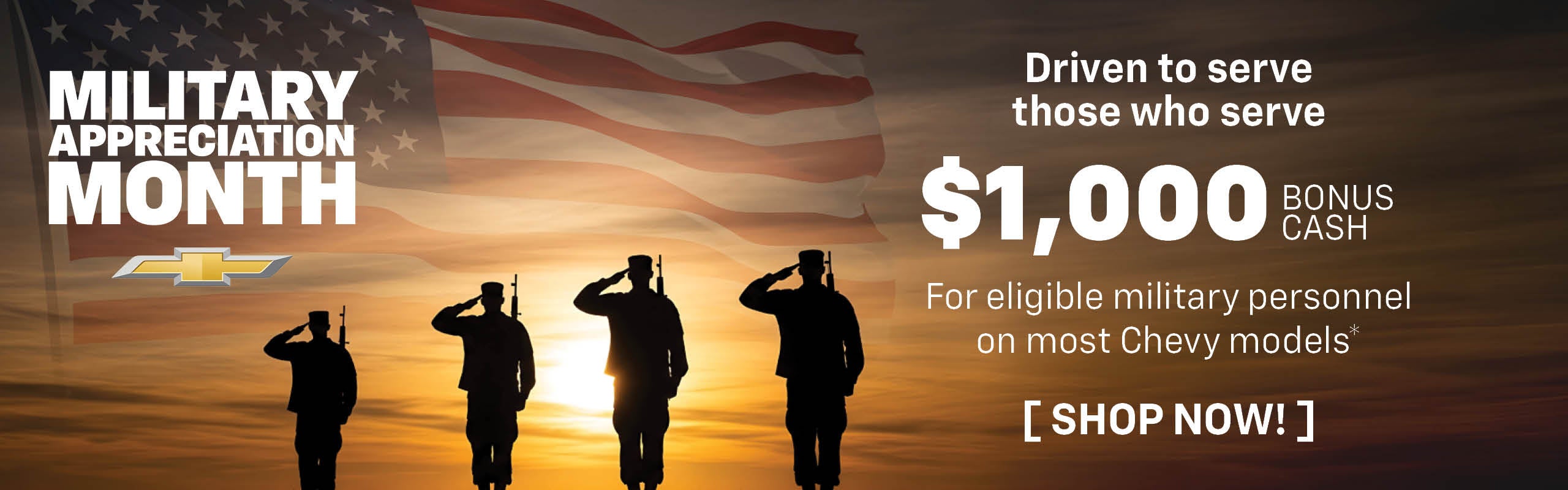MILITARY APPRECIATION MONTH