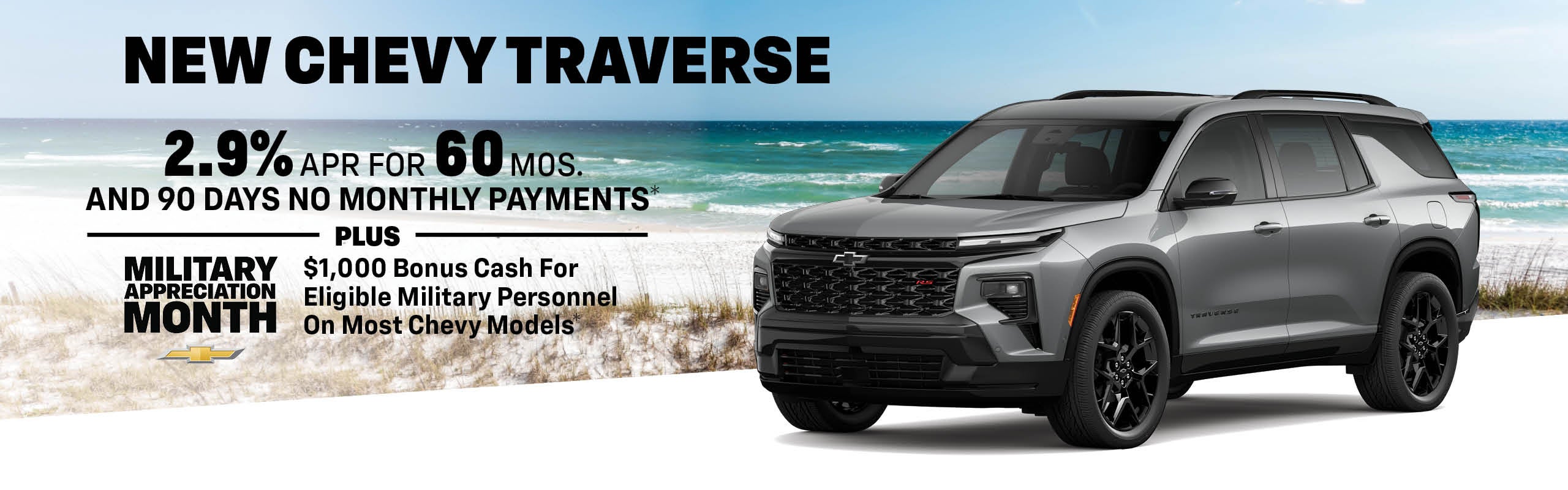 NEW CHEVY TRAVERSE