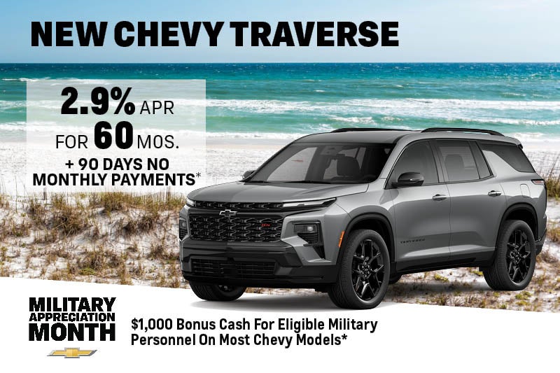 NEW CHEVY TRAVERSE