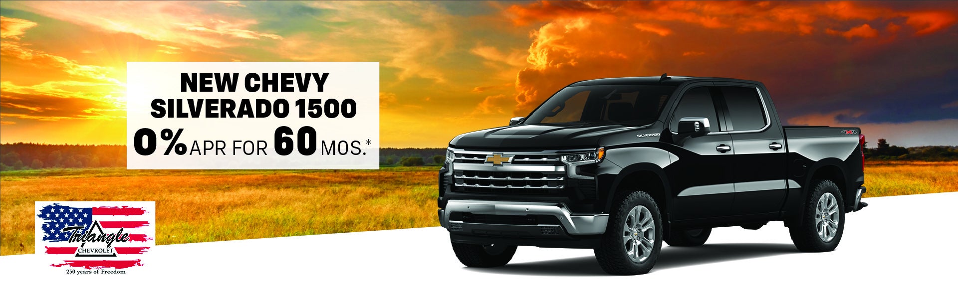 New Chevy Silverado 1500 offer