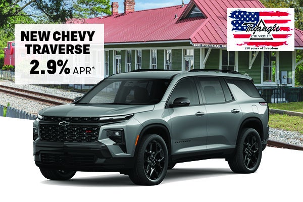 New Chevy Traverse offer